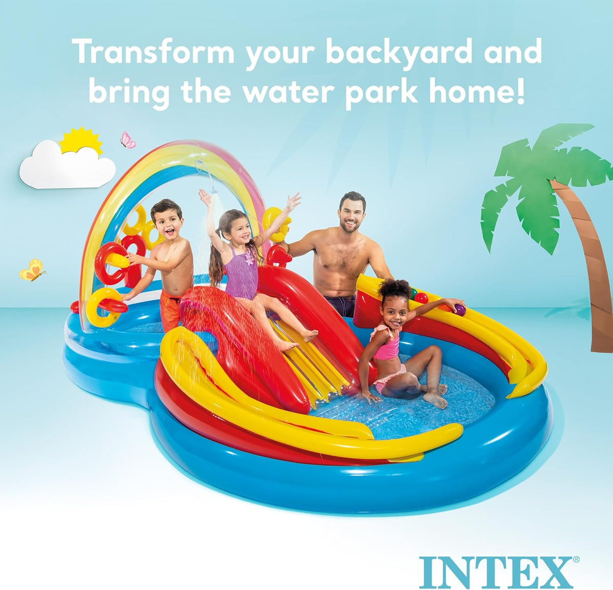 Intex Rainbow Pool Play Centre – Smartbies