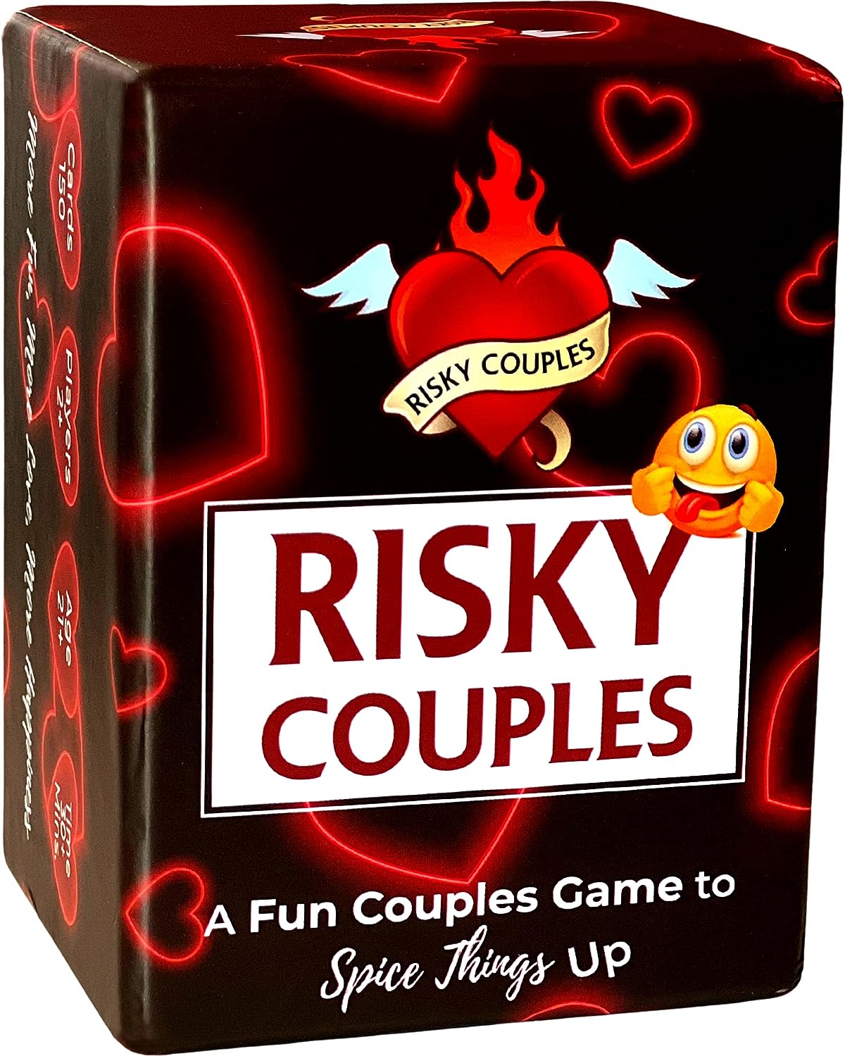 Couples Rage Game RISKY COUPLES - Super Fun Couples Game for Date Night: 150 Spicy Dares ...